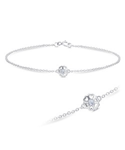 Little Flower Silver Bracelet BRS-1062